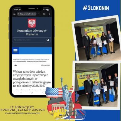 Powiatowy Konkurs Języków Obcych wpisany na listę kuratoryjną!